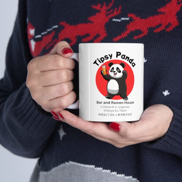 Tipsy Panda Bar and Ramen House - Ceramic Mug 11oz - Image 11