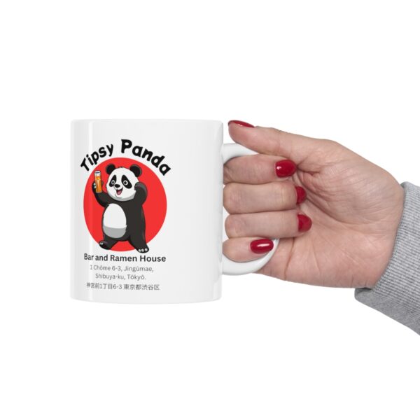 Tipsy Panda Bar and Ramen House - Ceramic Mug 11oz - Image 12