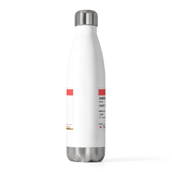Japanese Boarding Pass - 20oz Insulated Bottle - Image 4