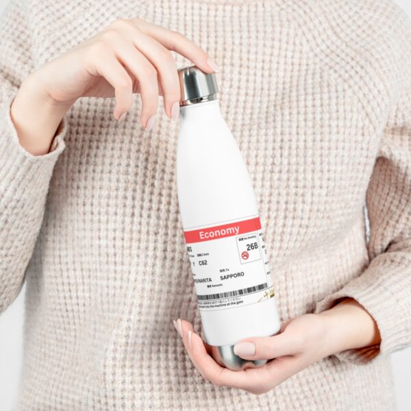Japanese Boarding Pass - 20oz Insulated Bottle - Image 7
