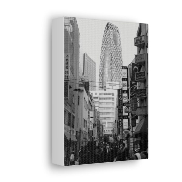 Shinjuku Afternoon - Back and White Canvas Gallery Wraps - Image 16