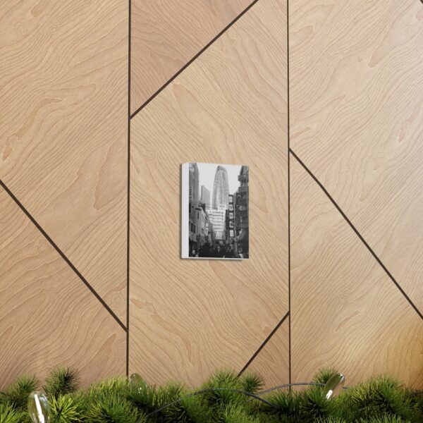 Shinjuku Afternoon - Back and White Canvas Gallery Wraps - Image 21