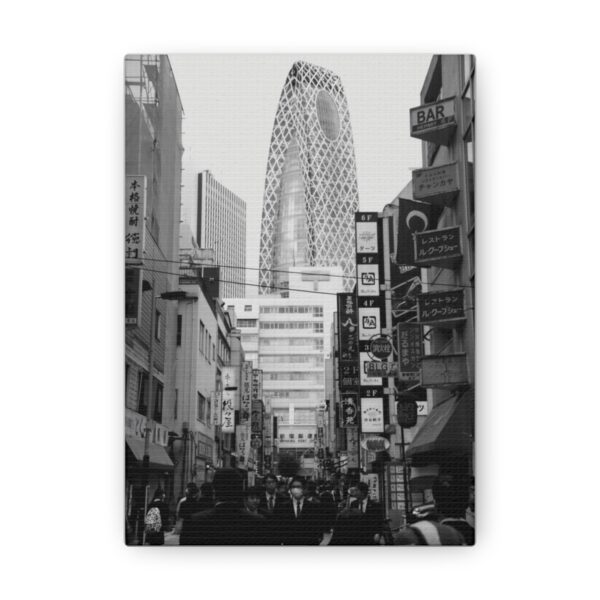 Shinjuku Afternoon - Back and White Canvas Gallery Wraps - Image 15