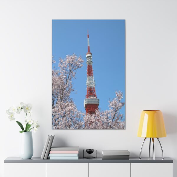 Tokyo Tower in Spring - Canvas Gallery Wraps - Image 5