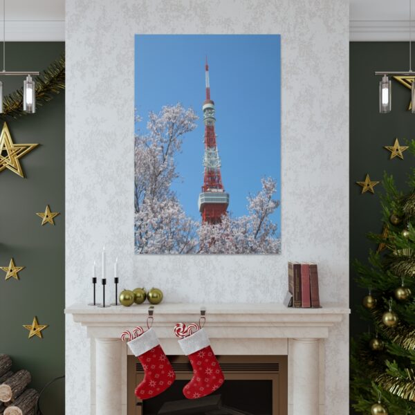 Tokyo Tower in Spring - Canvas Gallery Wraps - Image 6