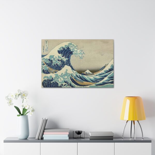 The Great Wave off Kanagawa - Canvas Gallery Wraps - Image 4