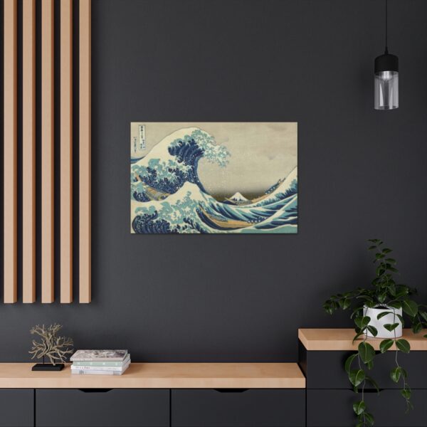The Great Wave off Kanagawa - Canvas Gallery Wraps - Image 5