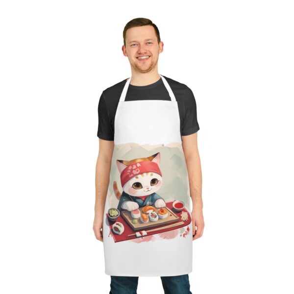 Sushi Kitty Apron - Image 3