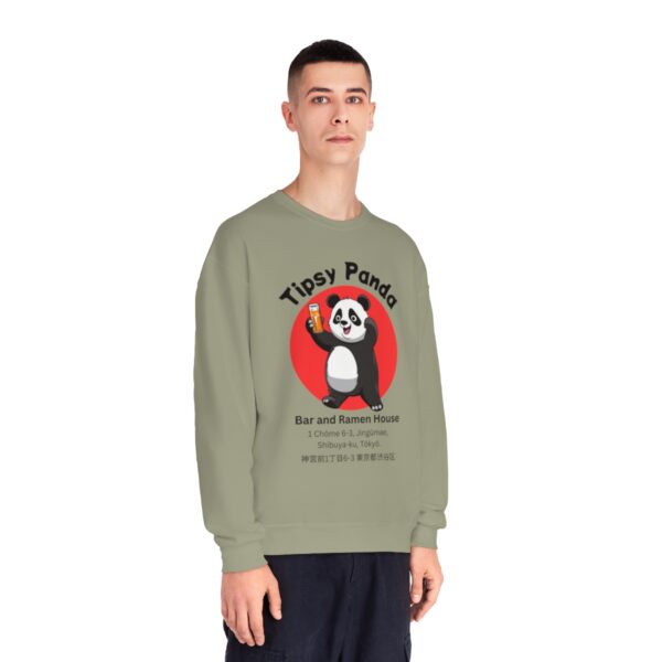 Tipsy Panda Bar and Ramen House – Unisex NuBlend® Crewneck Sweatshirt - Image 11