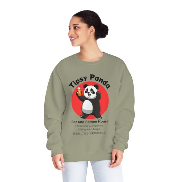 Tipsy Panda Bar and Ramen House – Unisex NuBlend® Crewneck Sweatshirt - Image 12