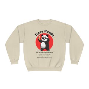 Tipsy Panda Bar and Ramen House – Unisex NuBlend® Crewneck Sweatshirt