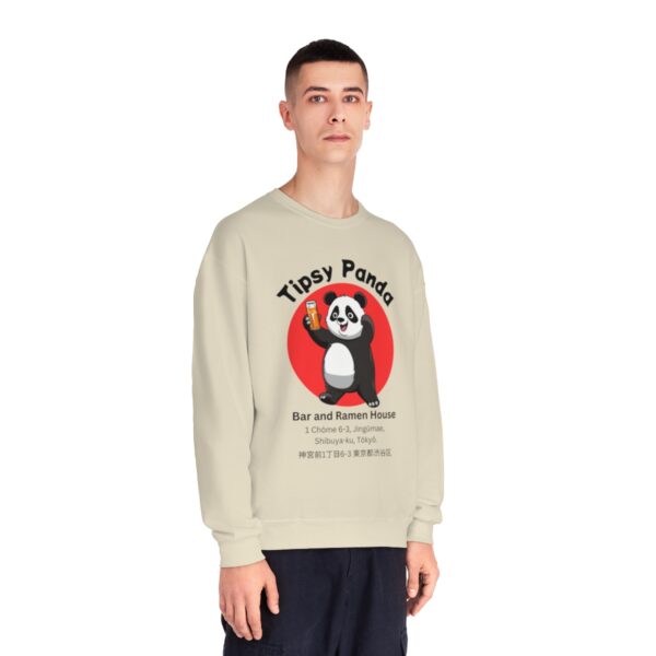 Tipsy Panda Bar and Ramen House – Unisex NuBlend® Crewneck Sweatshirt - Image 3