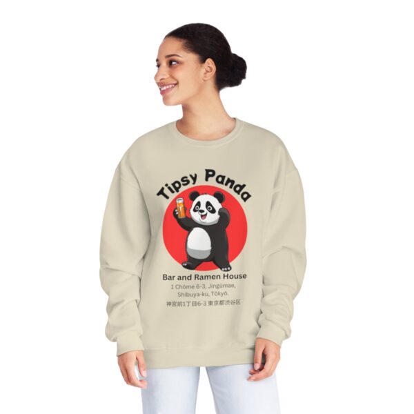 Tipsy Panda Bar and Ramen House – Unisex NuBlend® Crewneck Sweatshirt - Image 4